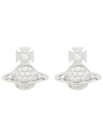 Tamia Earrings Silver - VIVIENNE WESTWOOD - BALAAN 3