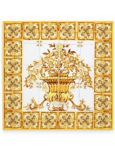 Dolce & Gabbana Scarfs Yellow - DOLCE&GABBANA - BALAAN 1