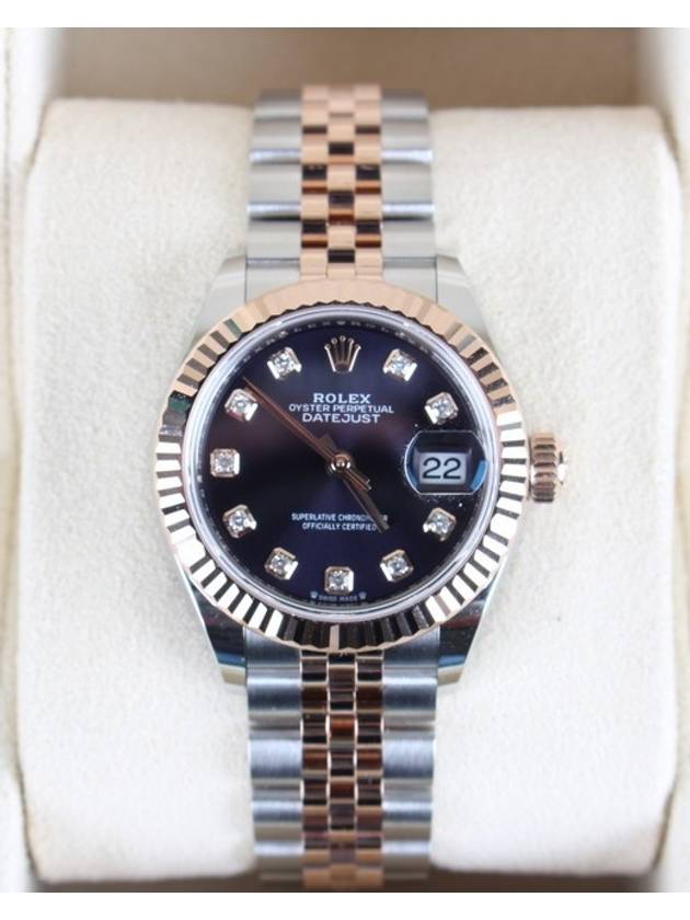 Datejust28 Aubergine 10P 22 Years - ROLEX - BALAAN 3