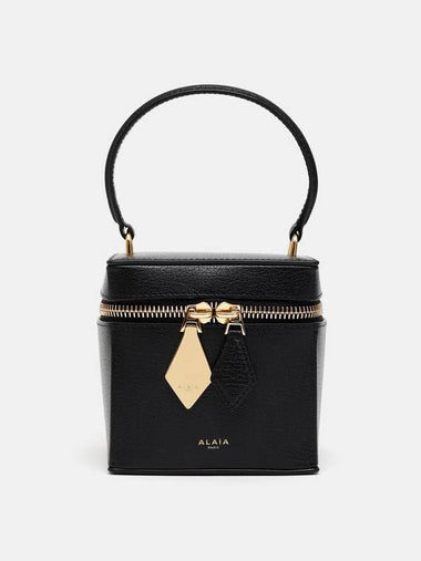 Cube Vanity Case in Shiny Goatskin - ALAIA - BALAAN 1