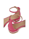 STUART WEITZMAN Pearl embellished strap flat sandals SD314SMO SMOOTH CALF HOT - ETC - BALAAN 4