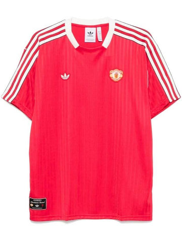 Manchester United Terrace Icons Jersey Short Sleeve T-Shirt Red - ADIDAS - BALAAN 1