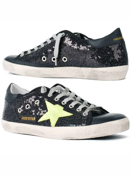 Superstar Low Top Sneakers Black Neon - GOLDEN GOOSE - BALAAN 2