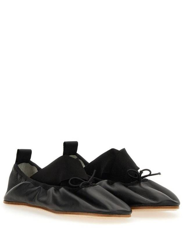 Gianna Leather Ballet Flat Black - REPETTO - BALAAN 3