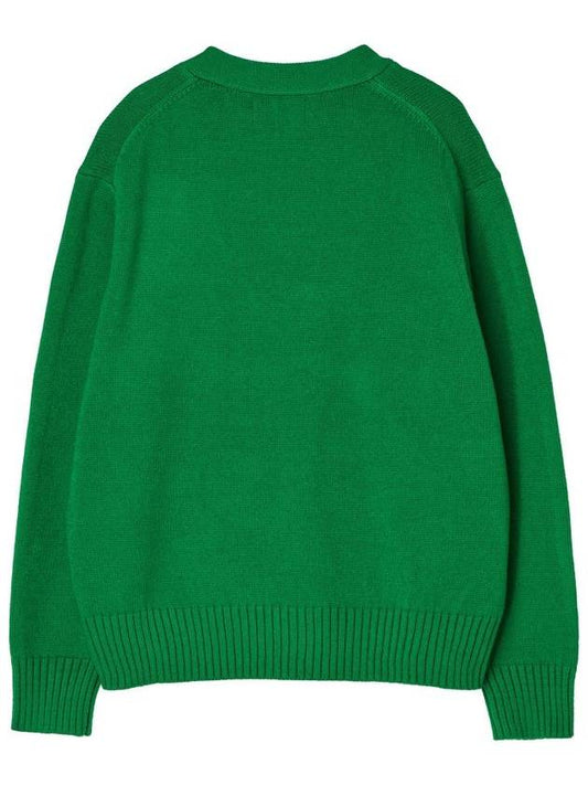 Women's Essential Cardigan Green GB1 WSW 11 GRN - THE GREEN LAB - BALAAN 2