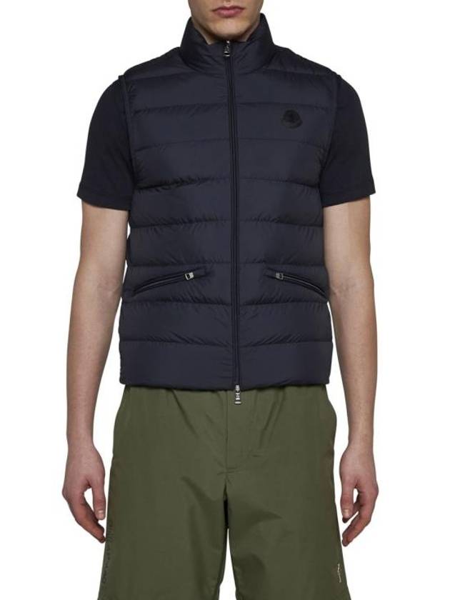 Men s Lechtal Down Vest Navy - MONCLER - BALAAN 4