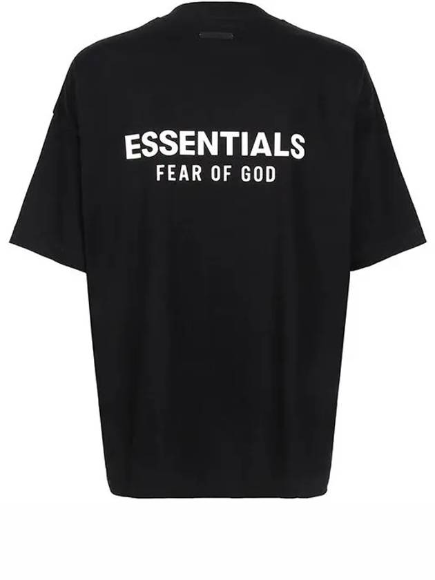 Core Logo Jersey Short-Sleeve T-Shirt Black - FEAR OF GOD ESSENTIALS - BALAAN 3