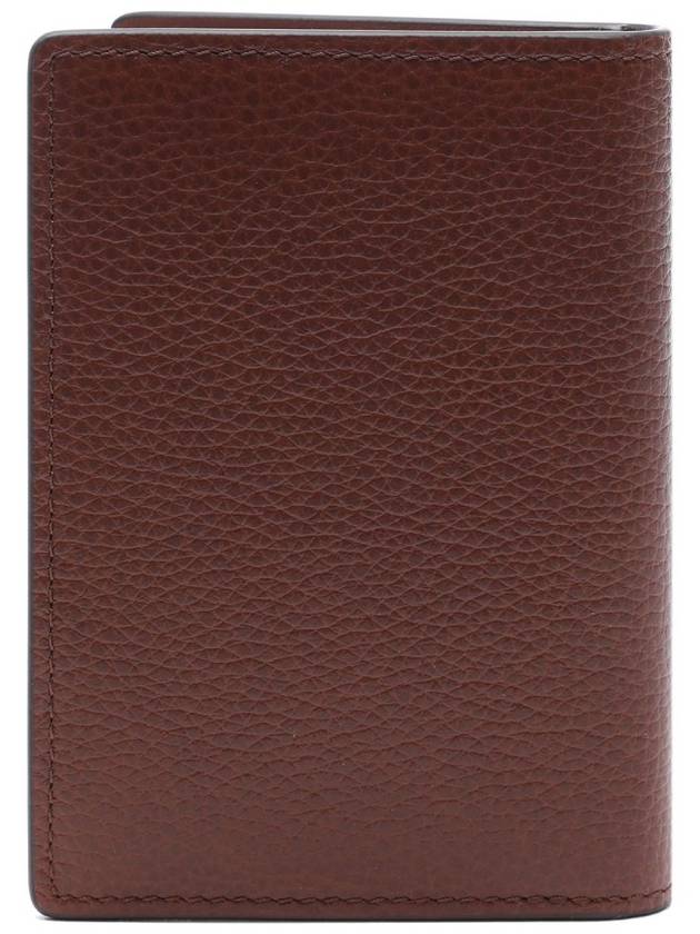 Heritage Vertical Two Tone Card Wallet Oak - MULBERRY - BALAAN 5