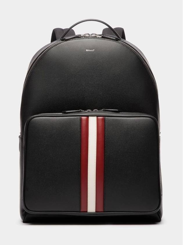 Mythos Leather Backpack Red Black - BALLY - BALAAN 2