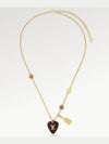 LV Picks Pendant Necklace Gold - LOUIS VUITTON - BALAAN 3