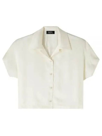 Miley Short Sleeve Shirt White - A.P.C. - BALAAN 2