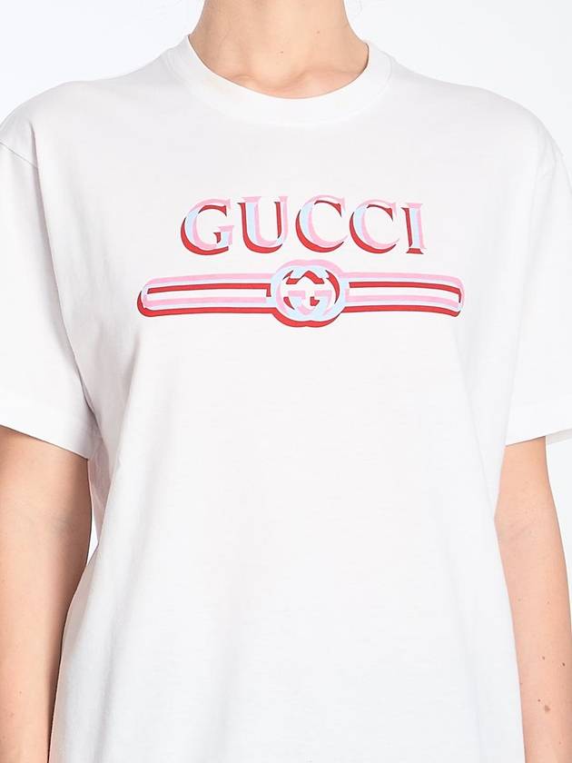 Logo Printed T-Shirt - GUCCI - BALAAN 2