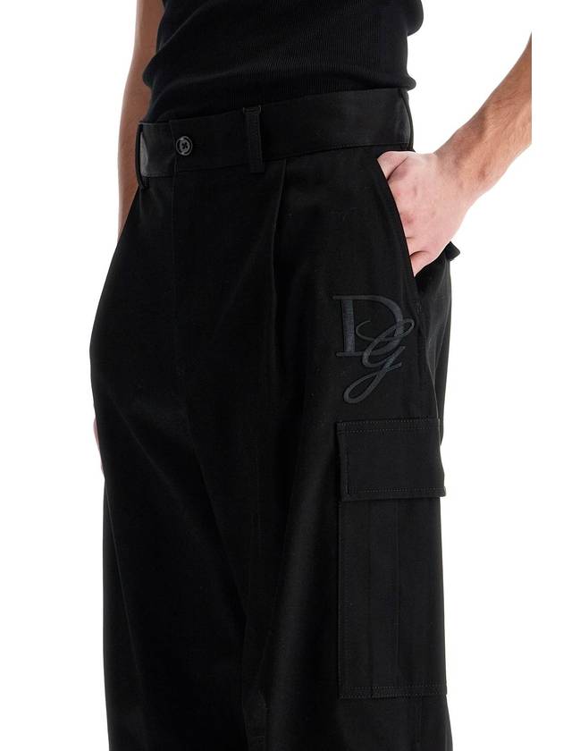 stretch cotton cargo pants for men/w - DOLCE&GABBANA - BALAAN 4