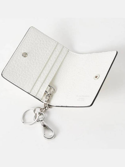 Logo Bifold Leather Card Wallet White - ACNE STUDIOS - BALAAN 2