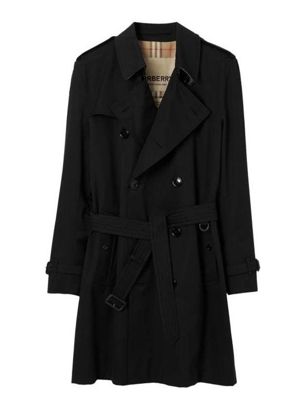 Kensington Heritage Trench Coat Black - BURBERRY - BALAAN 2