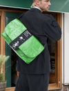 Men's messenger bag cross bag green MGCBG2 - SUPERMOONDESIGN - BALAAN 4