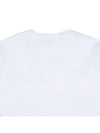 Couture Embroidered Logo Short Sleeve T-Shirt White - DIOR - BALAAN 7