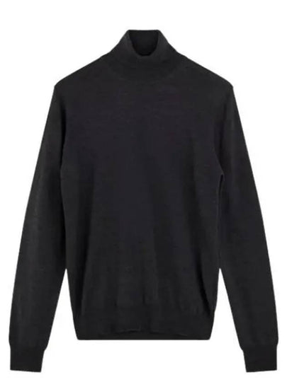 Lyd Merino Turtleneck Knit Top Green - J.LINDEBERG - BALAAN 2