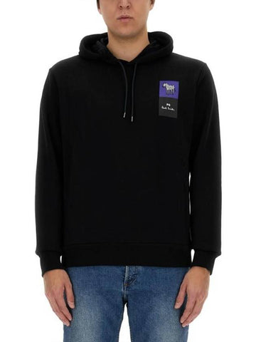 PS by Hooded Sweatshirt M2R 694R MP4542 79 BLACK - PAUL SMITH - BALAAN 1