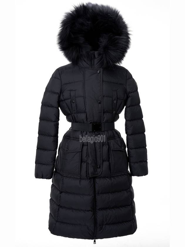 Women's Khloe Long Down Padding Black - MONCLER - BALAAN 6