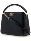 Cali Medium Leather Tote Bag Black - MICHAEL KORS - BALAAN.