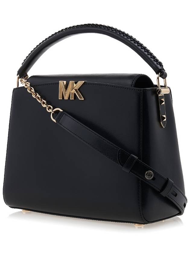 Cali Medium Leather Tote Bag Black - MICHAEL KORS - BALAAN.