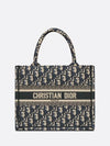 Oblique Small Book Tote Bag Blue - DIOR - BALAAN 2