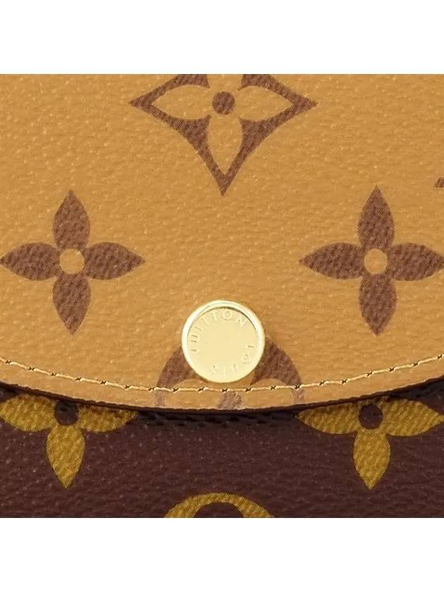 Rosalie Monogram Reverse Coin Purse Brown - LOUIS VUITTON - BALAAN 5