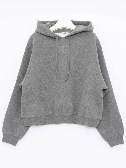 Glitter Terry Hoodie Grey - ALEXANDER WANG - BALAAN 2