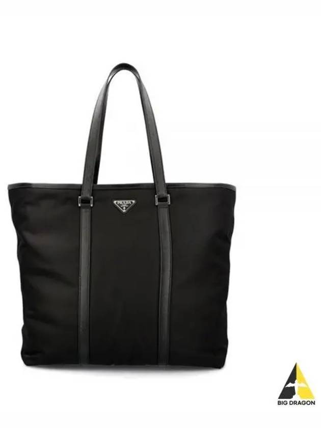 Re-Nylon Saffiano Tote Bag Black - PRADA - BALAAN 2