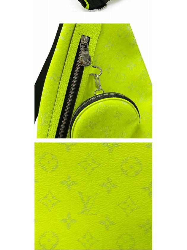 Duo Sling Bag Neon Yellow - LOUIS VUITTON - BALAAN 6