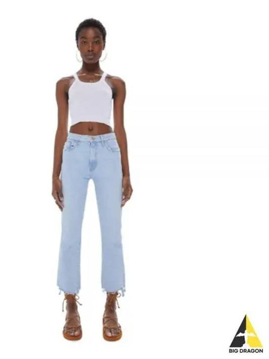 Women s Straight Denim Jeans Blue 1417624 - MOTHER - BALAAN 1