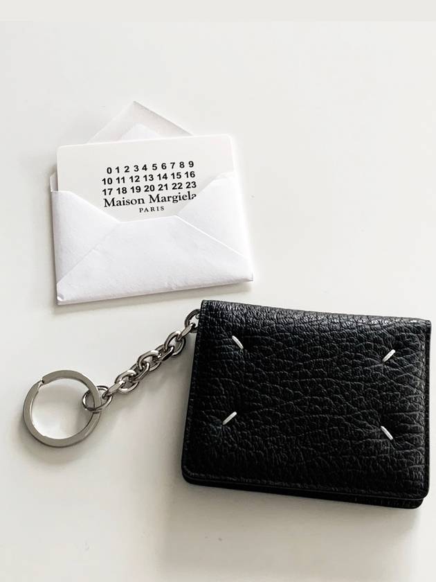 Maison Margiela Four Stitch Keyring Card Wallet S56UI0128P4455 - MAISON MARGIELA - BALAAN 1