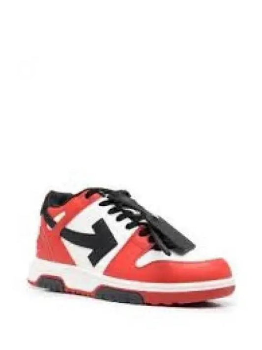 Out of Office Low Top Sneakers Red - OFF WHITE - BALAAN 2