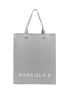 Logo Printed Tote Bag Grey - MAISON MARGIELA - BALAAN 3