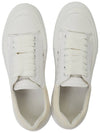 Deck Lace-up Plimsoll Low-top Sneakers White - ALEXANDER MCQUEEN - BALAAN 3