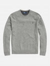 Logo Basic Pullover Knit Top Grey - POLO RALPH LAUREN - BALAAN 2