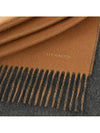 Recto Verso Reversible Cashmere Muffler Camel - HERMES - BALAAN 3