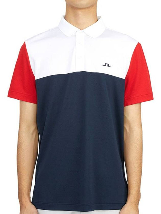 Golf Wear Men s Short Sleeve T Shirt GMJT06854 G131 - J.LINDEBERG - BALAAN 1