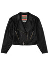 Winkle Real Leather Jacket Black - NDA - BALAAN 2