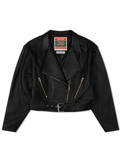 Winkle Real Leather Jacket Black - NDA - BALAAN 2