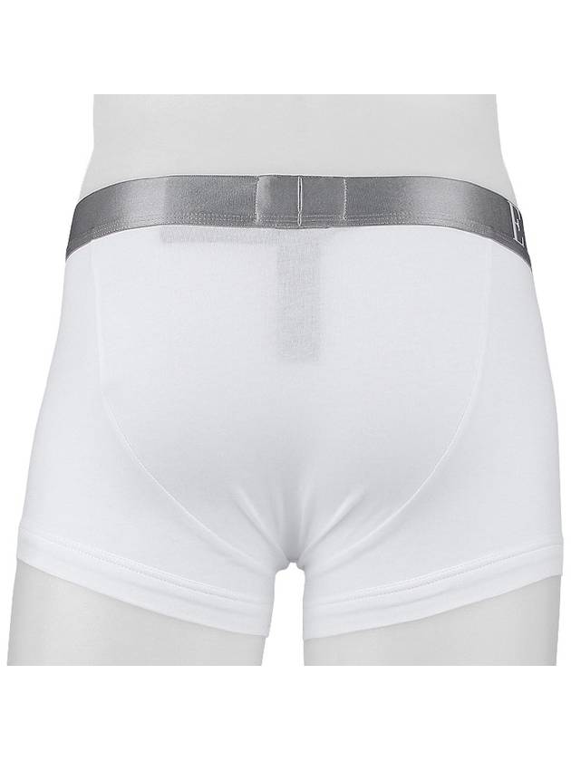 Men's Logo Drawn Briefs White - EMPORIO ARMANI - BALAAN 5