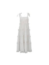 Cotton Rayon Beach Tiered Dress - NARU KANG - BALAAN 1