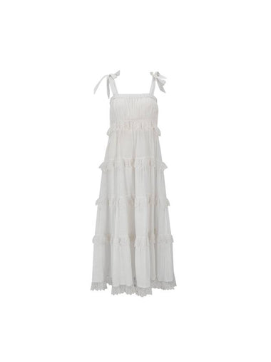 Cotton Rayon Beach Tiered Dress - NARU KANG - BALAAN 1