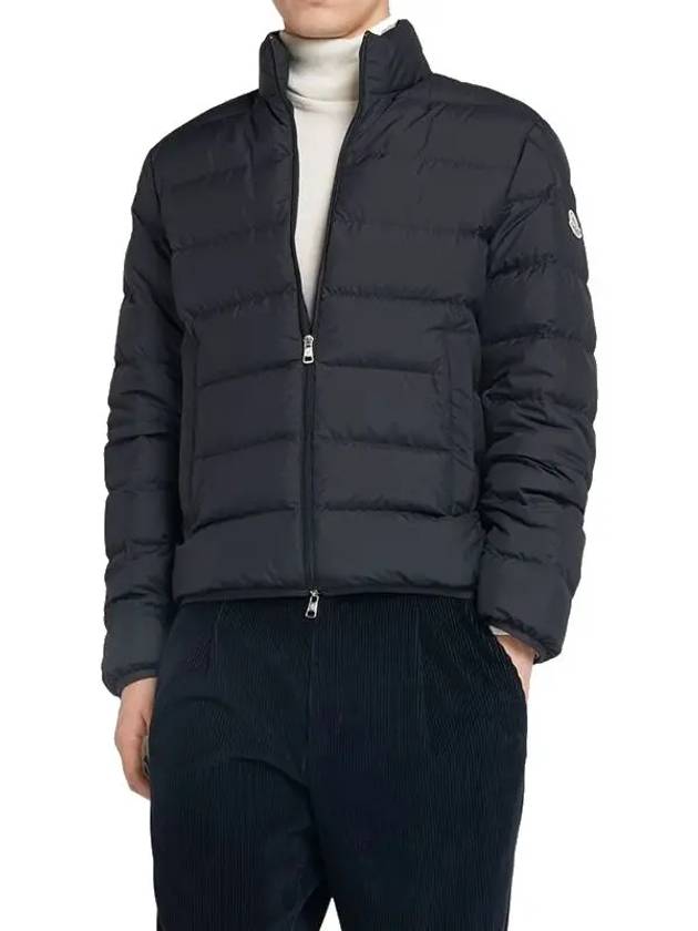 Baudinet short down jacket navy - MONCLER - BALAAN 4