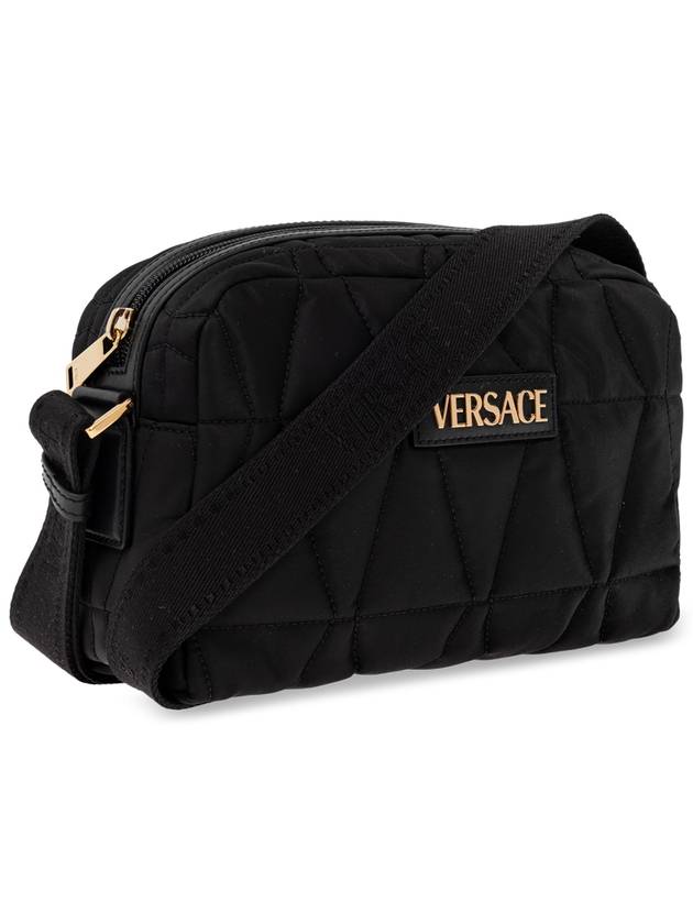 Versace Shoulder Bag With Logo, Men's, Black - VERSACE - BALAAN 4