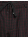 Armani Exchange Gingham Check TROUSER - ARMANI EXCHANGE - BALAAN 2