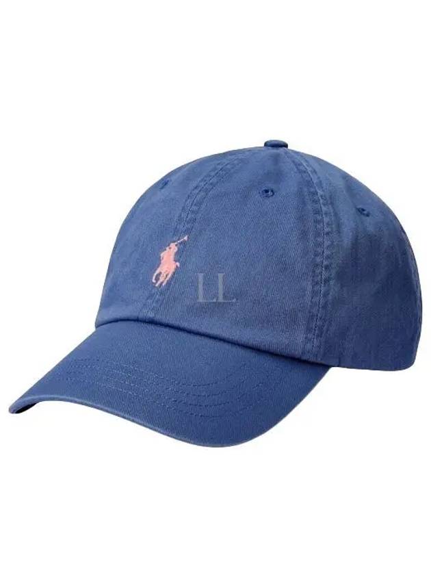 Embroidered Pony Logo Ball Cap Blue - POLO RALPH LAUREN - BALAAN 2