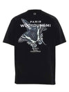 Butterfly Back Logo Short Sleeve T-Shirt Black - WOOYOUNGMI - BALAAN 2