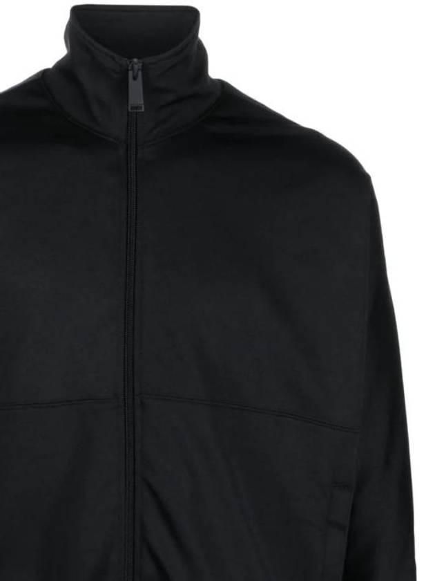 High Neck Logo Patch Track Jacket Black - HERON PRESTON - BALAAN 3